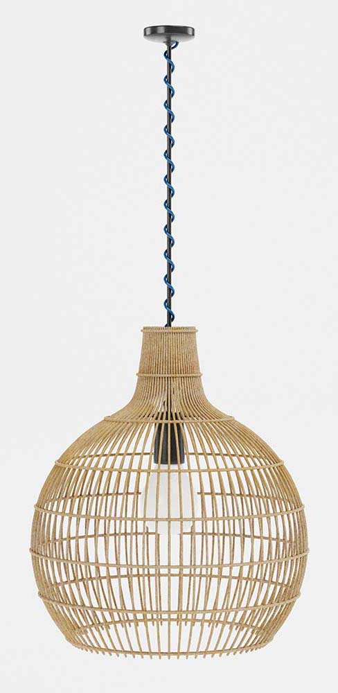 a beautiful, modern lamp